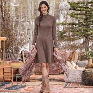 Sundance Crissy Cashmere Beauty Dress Size Large Buttery Soft